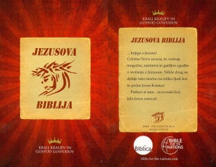 Jesus Bibel in Slowenisch
